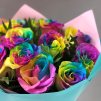 Афродита - 11 радужных роз