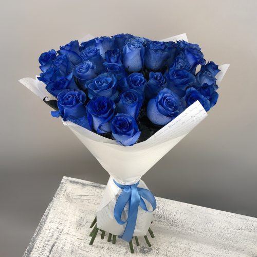 Незнакомка - 35 синих роз