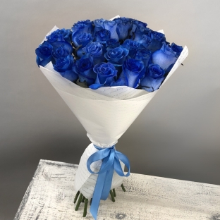 Незнакомка - 35 синих роз