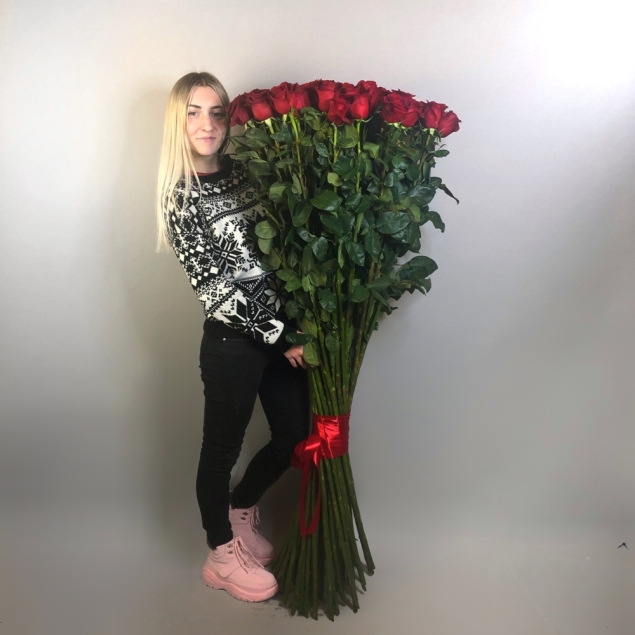 51 роза 150 см
