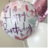 Связка шаров "Happy Birthday"