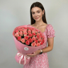 Букет из 35 розовых роз