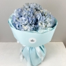 Букет "Лазурный берег" из гортензий
