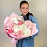 Букет "Розовый блик"