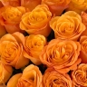 Букет "Энергия" из 51 оранжевой розы