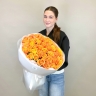 Букет "Энергия" из 51 оранжевой розы