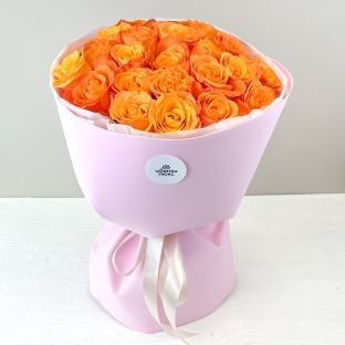 Букет Улыбка - 25 роз