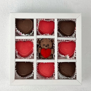 Конфеты из молочного шоколада